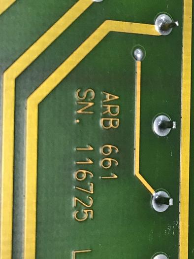 Used ARBURG Circuit Board ARB 661 #129777