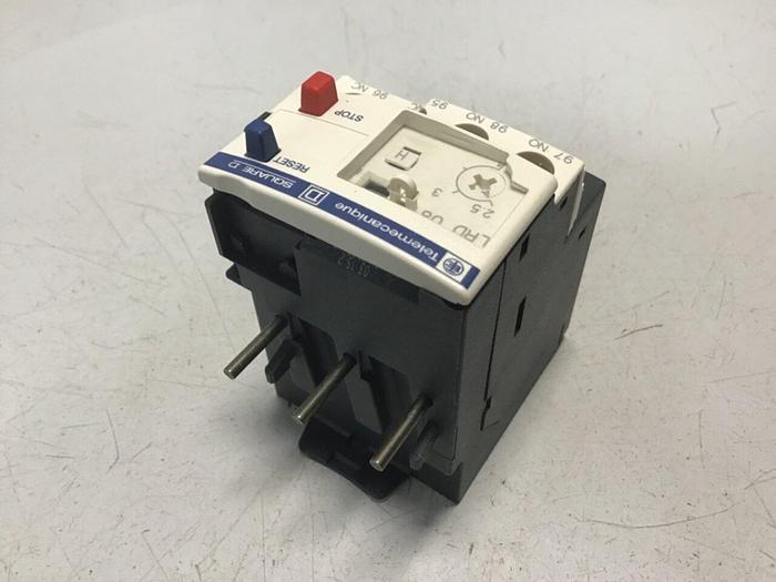 TELEMECANIQUE Overload Relay LRD08 #124873