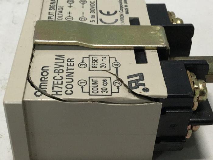 Used OMRON Time Counter H7EC-BVLM #107589