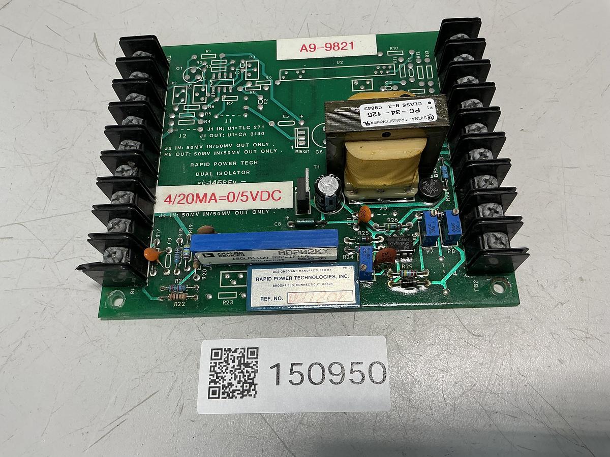 Used RAPID POWER TECHNOLOGIES A9-9821