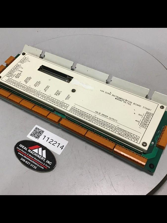 Used VAN DORN Instrumentation Board 370087 USED