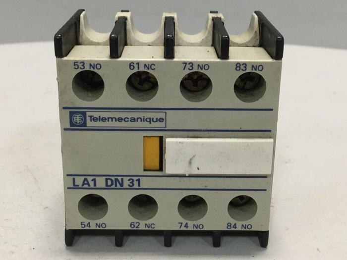 Used TELEMECANIQUE Contact Block LA1DN31 #104980