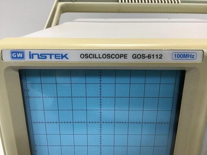 Used GW INSTEK Oscilloscope GOS-6112 #119526
