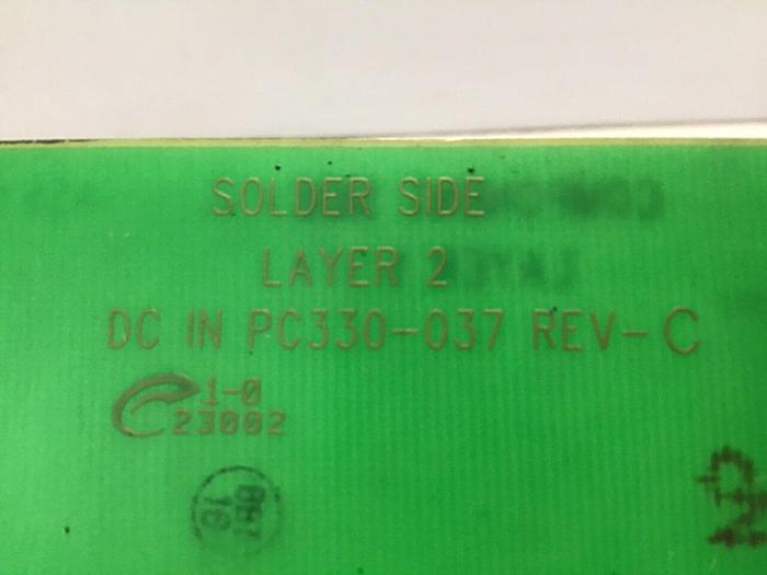 Used VAN DORN DC Input Board 330037 PC330-037 Used
