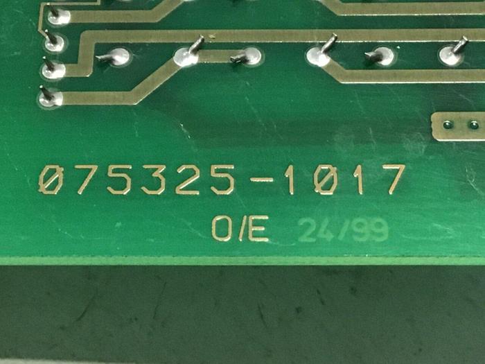 Used BOSCH Input Card 075325-1017 #128773