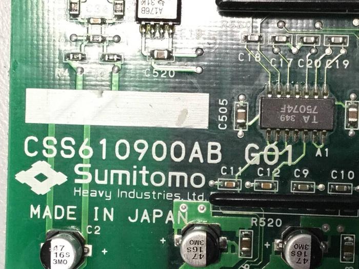 Used SUMITOMO Circuit Board CSS610900AB SA765510AD #100213