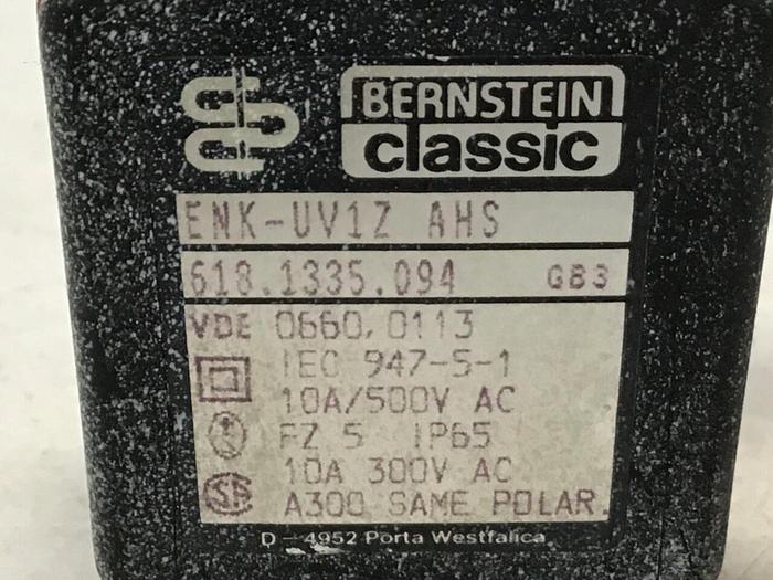 Used BERNSTEIN Limit Switch ENK-UV1Z AHS Used