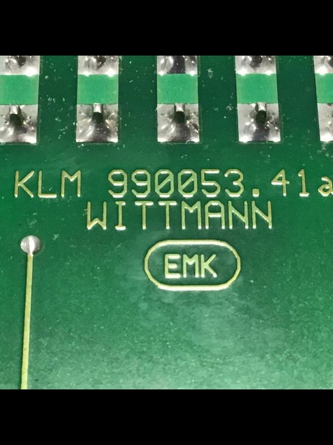 Used WITTMANN Circuit Board KLM 990053.41B USED