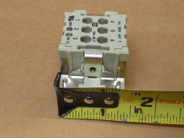 HARTING Female Connector HAN 6E F C #31478