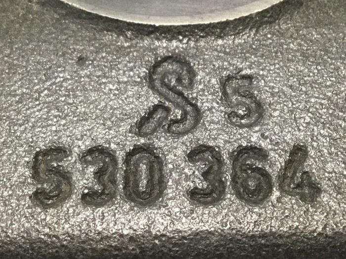 Used ARBURG Nut Hold Down Plate 29689 #108184