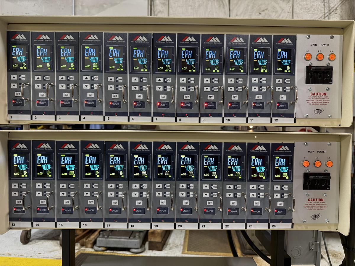 IDEAL MACHINERY IM-MF24-250-G1TP 24 Zone Hot Runner NEW #152623