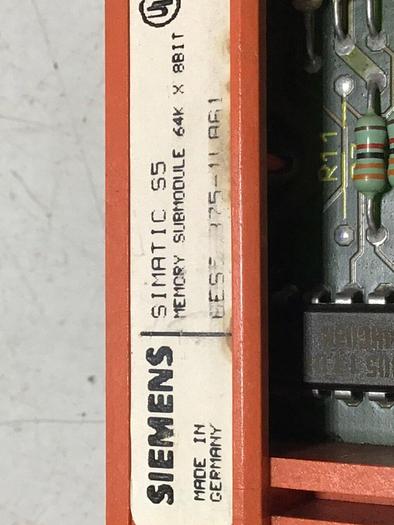 Used SIEMENS SIMATIC S5 Memory Submodule 6ES5 375-1LA61 #112224