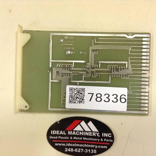 Used EAGLE SIGNAL Logic Card PCP-757 #78337