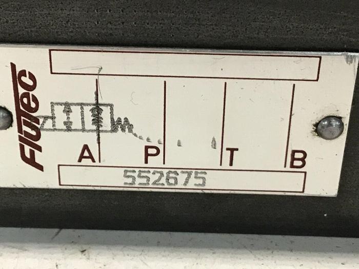 Used FLUTEC Valve 552675 #125921