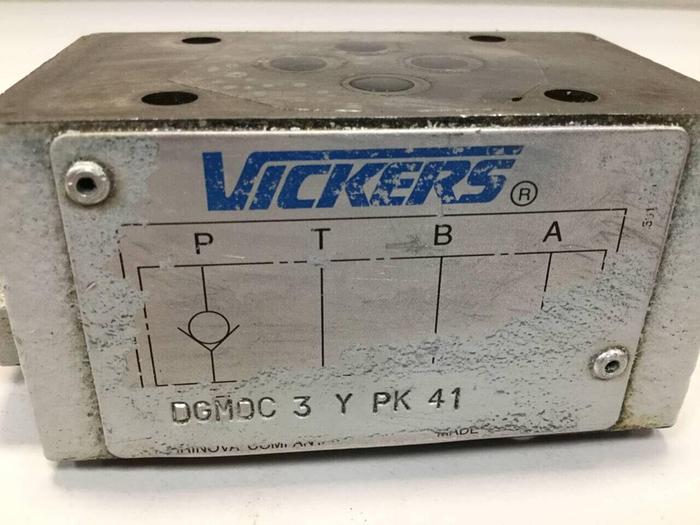 Used VICKERS Check Valve DGMDC 3 Y PK 41 #99025