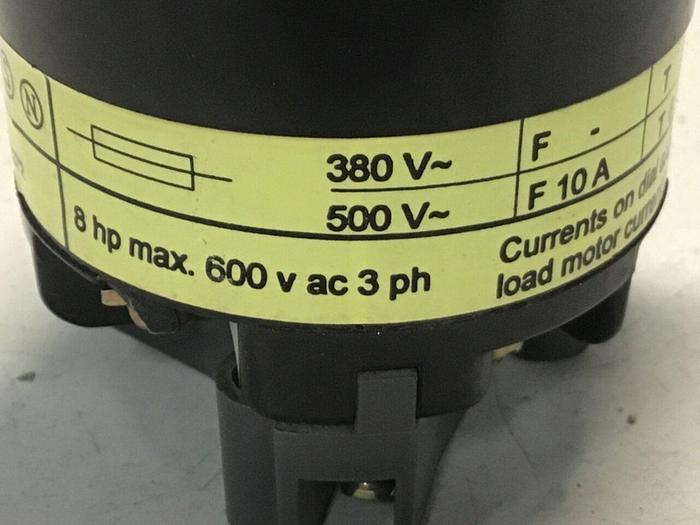 Used TRI ELEC Selector Switch VTP10 H #124879