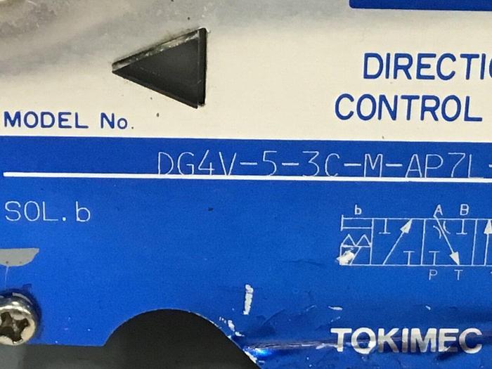Used TOKIMEC Valve DG4V-5-3C-M-AP7L-H-7-40-JA787Y #126873