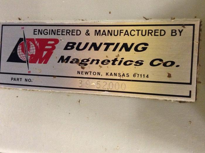 Used BUNTING Drawer Magnet w/ Shutoff 39-52000 #76513