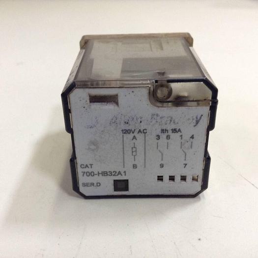 Used ALLEN BRADLEY Relay 700-HB32A1 SER D #76328