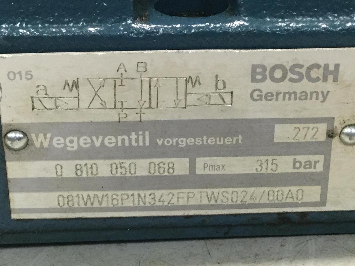 Used BOSCH Valve 0 810 050 068 Used
