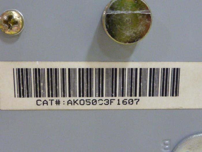 Used GENERAL ELECTRIC Trip Unit AKO50C3F1607 #55684