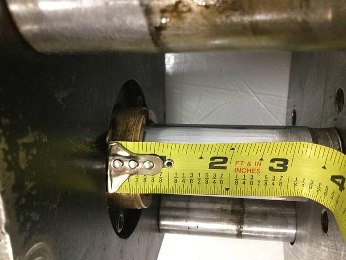 Used PARKER Hydraulic Cylinder 02.50 JJ2H #92694