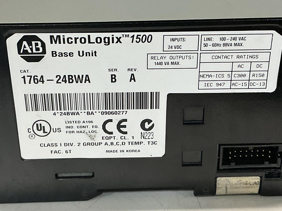 Used ALLEN BRADLEY 1764-24BWA