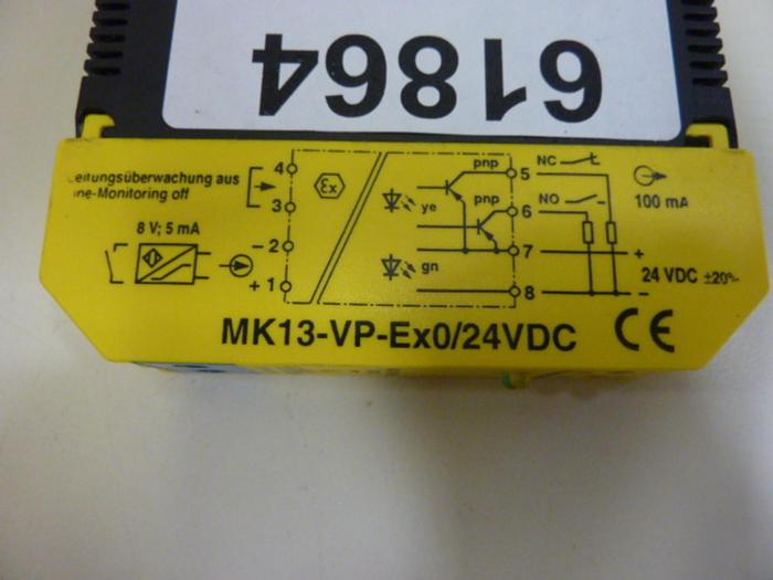 Used TURCK ELEKTRONIK Amplifier MK13-VP-EX0/24VDC #61864