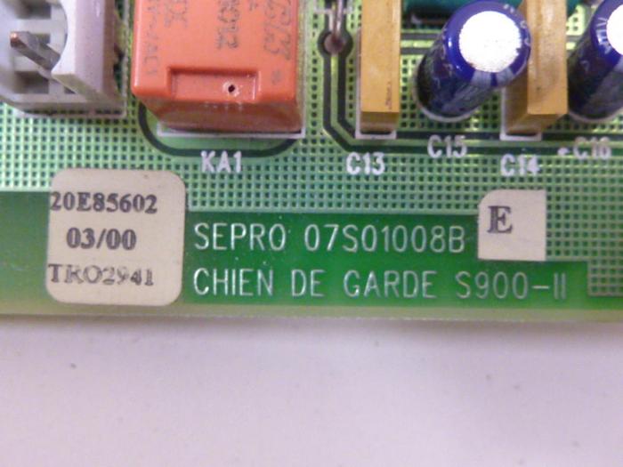 Used SEPRO Circuit Board S900-II 07S01008B USED