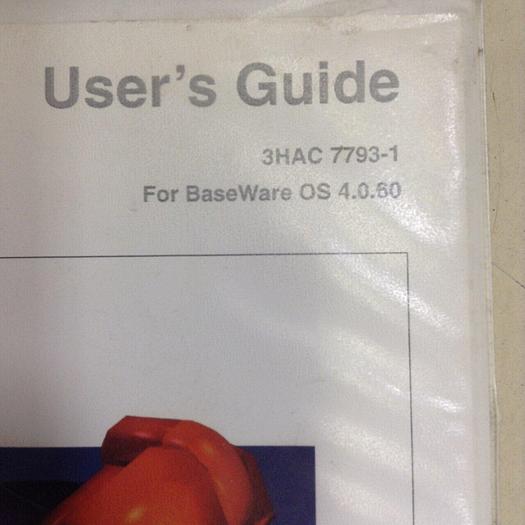 Used ABB User's Guide 3HAC 7793-1 USED