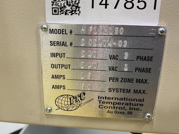 Used IDEAL MACHINERY MF12-150 transformer package