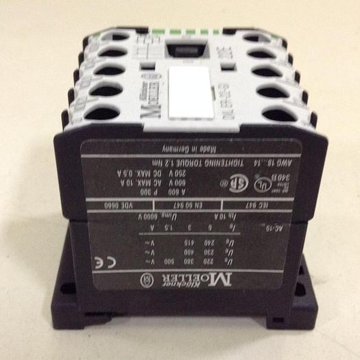 Used KLOCKNER MOELLER Auxiliary Contact DILER-22-GI #76098