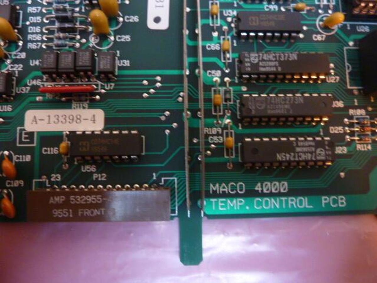 Used BARBER COLMAN Temp Control Circuit Board A-13398-4 Used