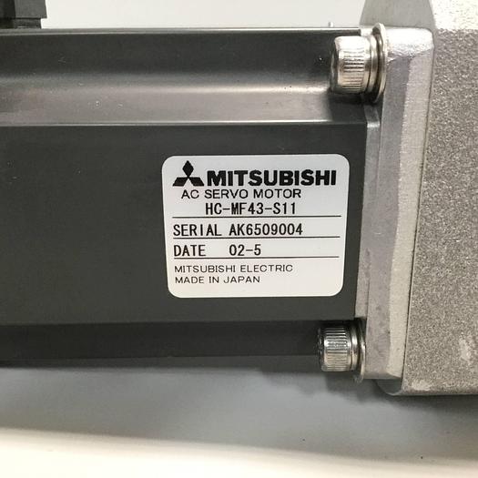 Used MITSUBISHI Servo Motor HC-MF-43-S11 USED