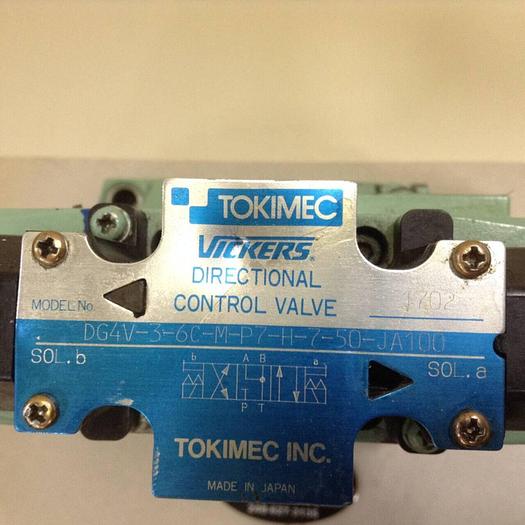 Used VICKERS Directional Control Valve DG4V36CMP7H750JA100 #74157