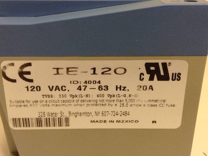 Used ISLATROL Active Tracking Filter IE-120 #78143
