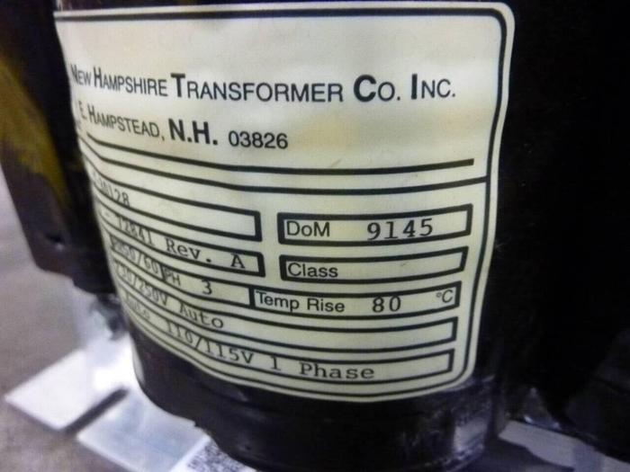 Used NEW HAMPSHIRE 12 kVA Transformer T-30128 #67240