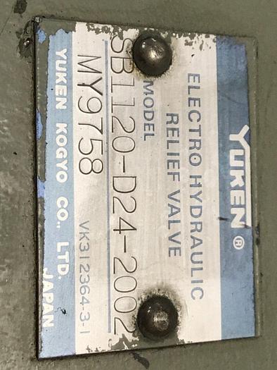 Used YUKEN Valve DSG-01-2B2-D24-N1-50326 #136724