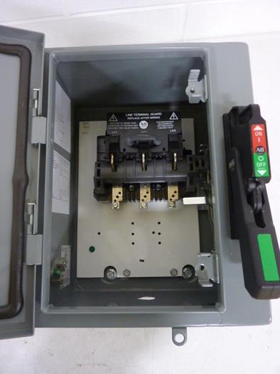 Used ALLEN BRADLEY Disconnect Switch 1494G-BK3N SER 1 #51882