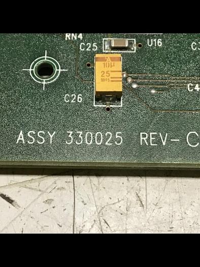 Used VAN DORN Analog Circuit Board 330025 PC330-025 Used