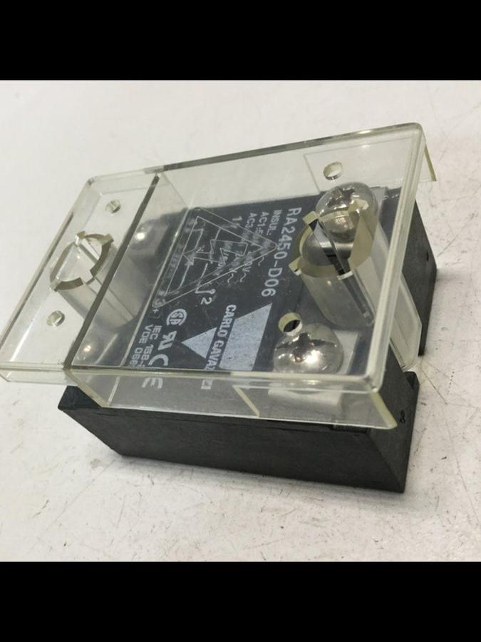 Used CARLO GAVAZZI Relay RA2450-D06 Used #103168