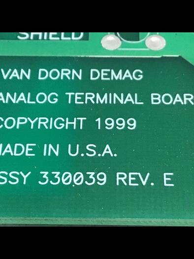 Used VAN DORN Analog Terminal Board PC330-039 Used