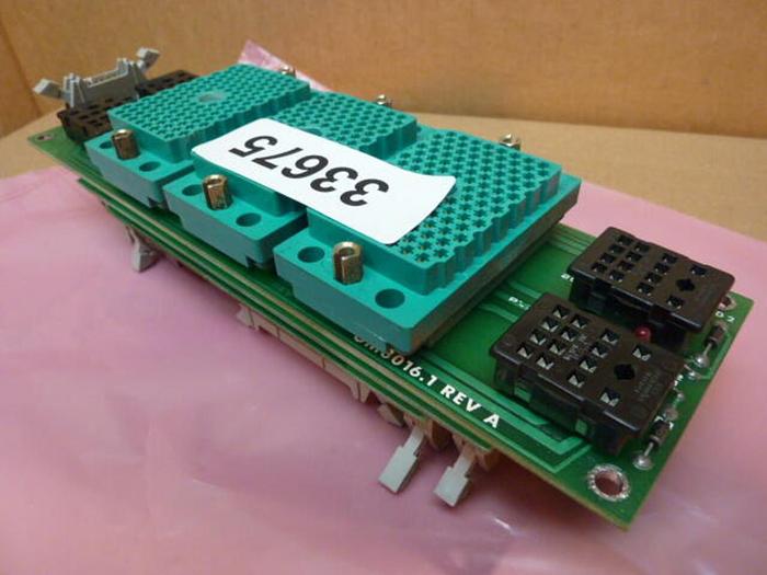 Used GENERAL MOTORS Circuit Board GM3016.1 #33675