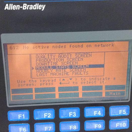 Used ALLEN BRADLEY Operator Interface 2711-B5A5 SER E Used