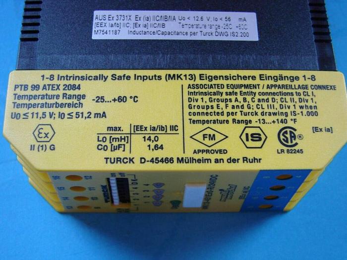TURCK ELEKTRONIK Relay MK13-451EX0-R/24 VDC #10501