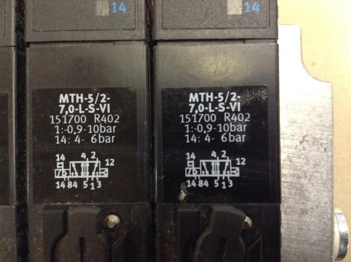 Used FESTO Control Block w/ Valves IFB8-03 #70461