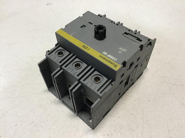 Used BUSSMANN Circuit Breaker CDNF60 #124106