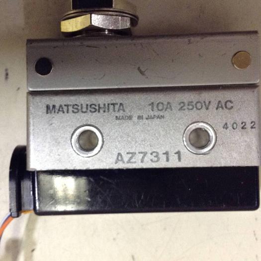 Used MATSUSHITA ELECTRIC Limit Switch AZ7311 #89294