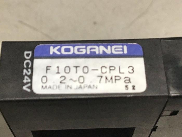 Used KOGANEI Valve & Manifold F10T0-PL3 #120881