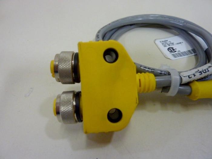 Used TURCK ELEKTRONIK Cable VB2-RS4.4T-1/2FKM4 #64530